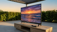 Outdoor TV, 43 Inch Waterproof Smart Outdoor Tvs, 4K, HDR 10, Weatherproof,1000Nits, Voice Assistant Remote, for Partial Sun Area(Deck Pro 3.0, Latest Model) — Lifestyle